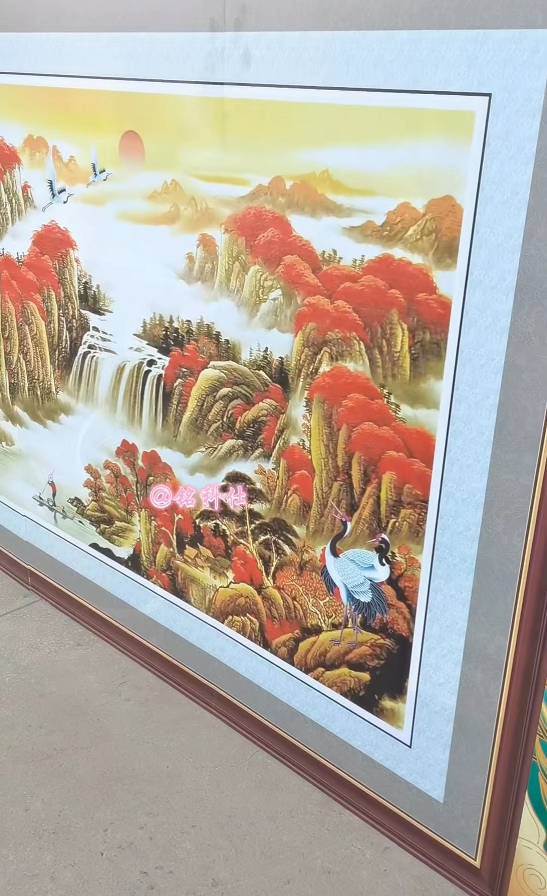 uv平板打印機裝飾畫，電腦自動調色，一件起印，讓您的裝飾產(chǎn)品包裝更具質感